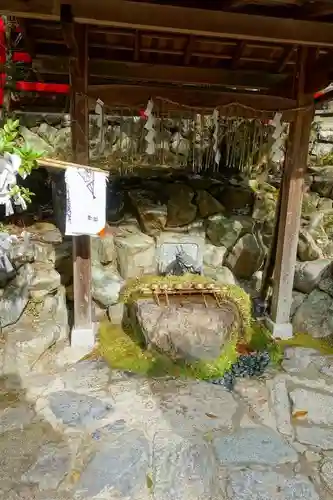 八大神社の手水舎