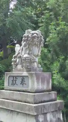 日枝神社水天宮の狛犬