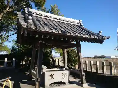 築篭神社の手水舎