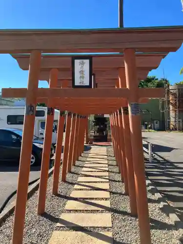 湯の窪神社の鳥居