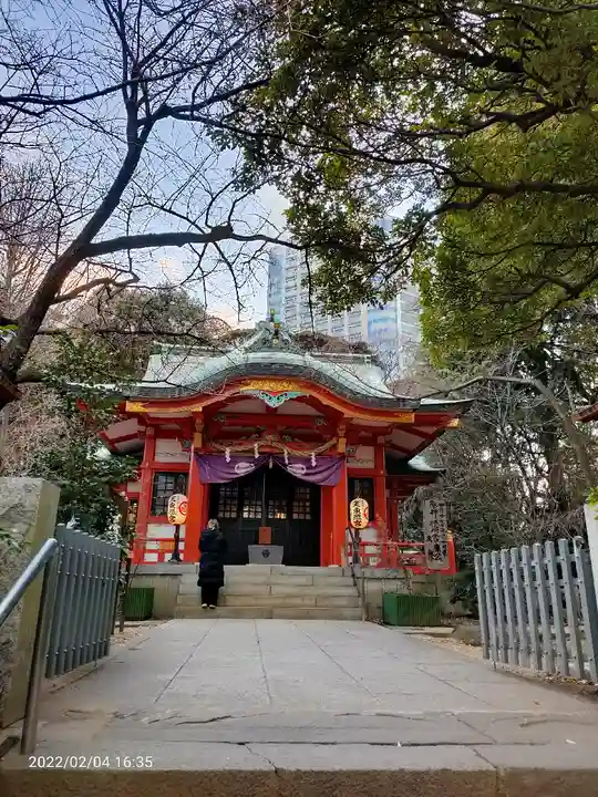 芝東照宮の本殿・本堂