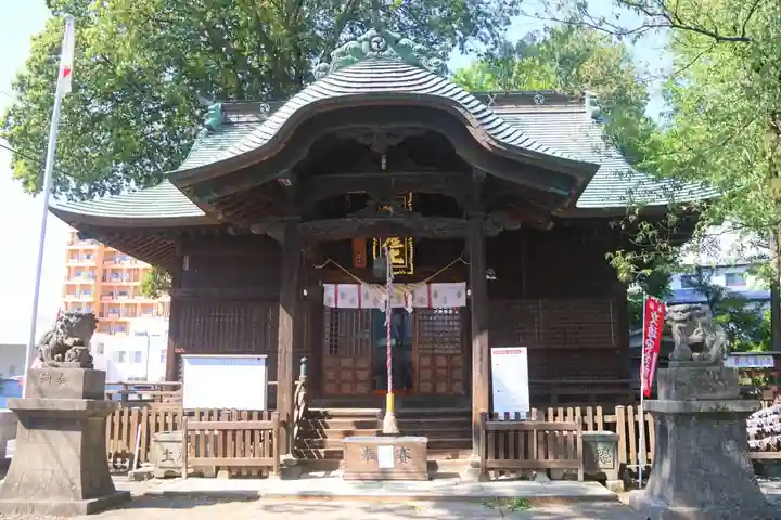 阿邪訶根神社の本殿・本堂