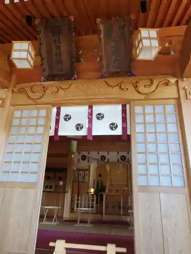 阿久津「田村神社」（郡山市阿久津町）旧社名：伊豆箱根三嶋三社の本殿・本堂