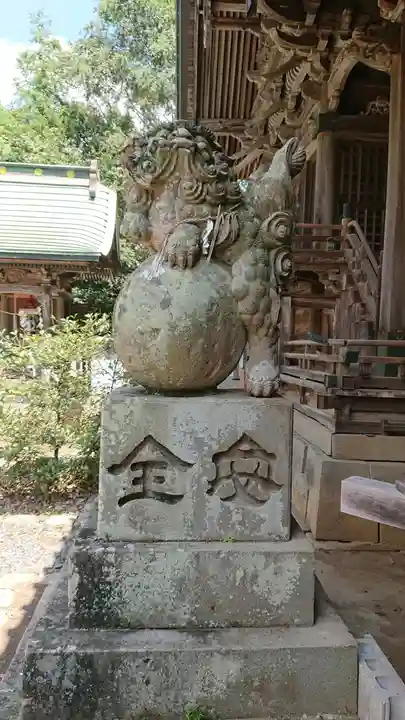 八坂社 (富来神社) の狛犬