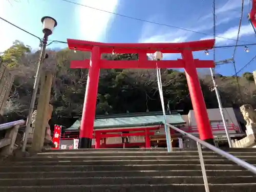 徳島眉山天神社の鳥居