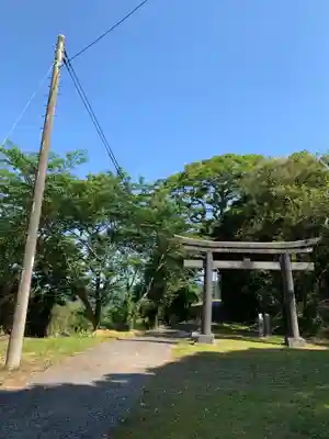 東神社の鳥居