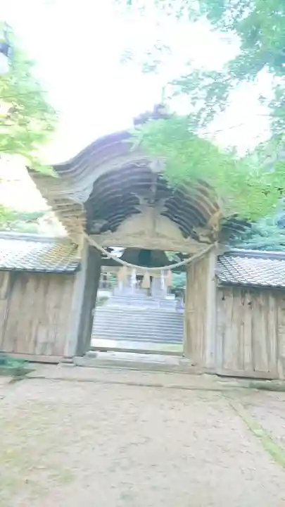 竹野神社の山門・神門