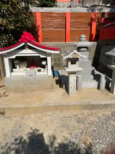 浅香山稲荷神社の末社