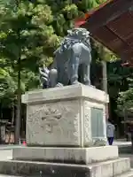 諏訪大社下社秋宮の狛犬