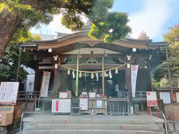鳩森八幡神社の本殿・本堂