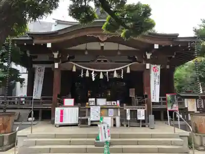 鳩森八幡神社の本殿・本堂