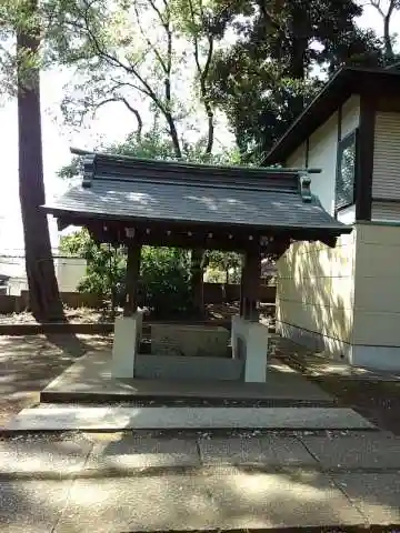 久我山稲荷神社の手水舎