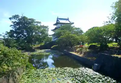 松前神社の周辺