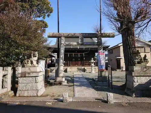 徳延神社の鳥居