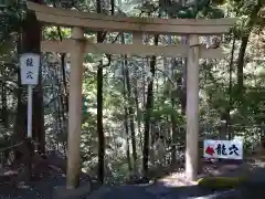 室生龍穴神社の鳥居