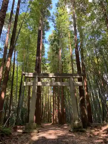 船木神社の鳥居