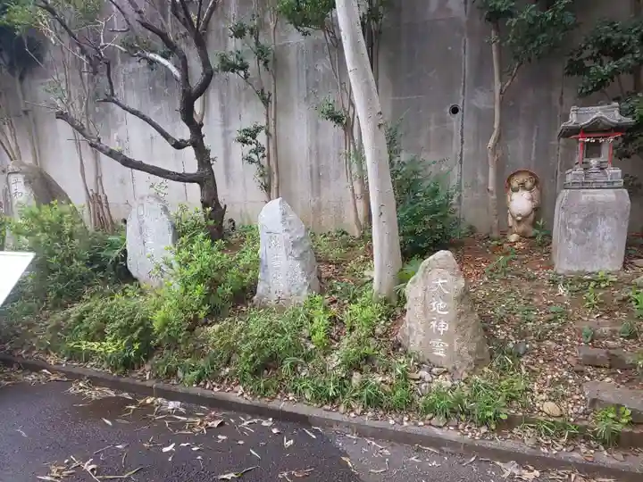 諏訪大地主神社の末社・摂社
