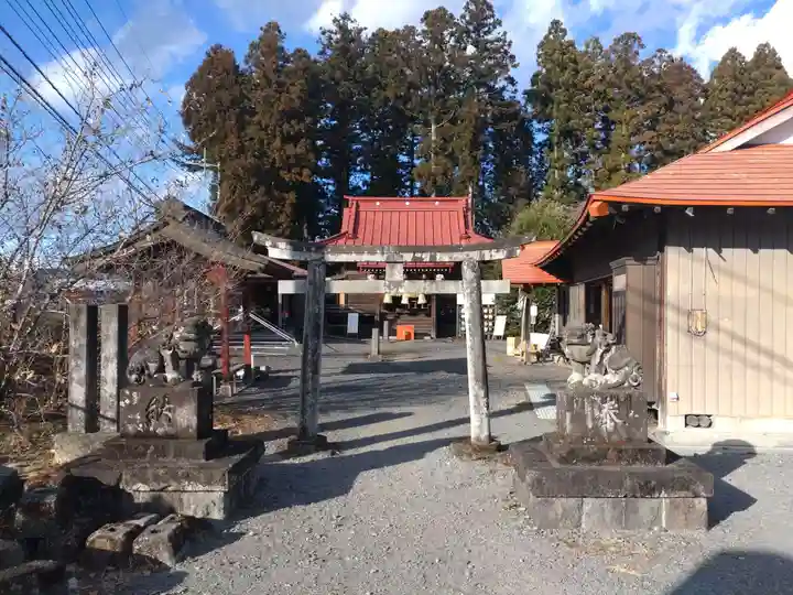 森友瀧尾神社の鳥居