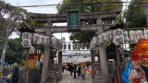 野田恵美須神社の鳥居