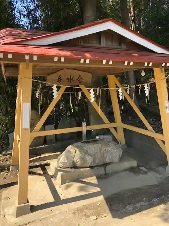 水戸愛宕神社の手水舎