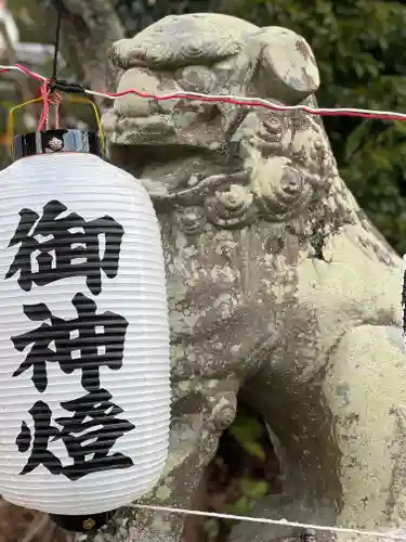 宇治神社の狛犬