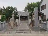 白山神社の鳥居