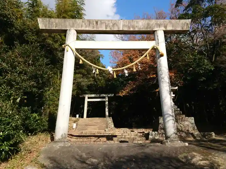 瀬門神社の鳥居