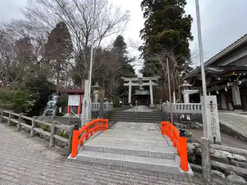 富士山東口本宮 冨士浅間神社の鳥居