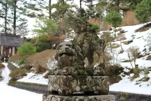 大歳神社の狛犬