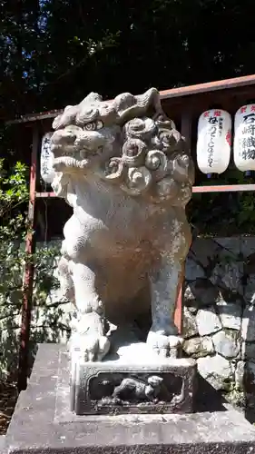 八神社の狛犬