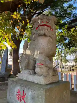 熊野神社の狛犬