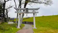 郷社気多神社の鳥居