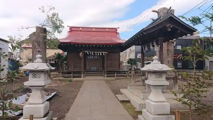 浅間神社の本殿・本堂