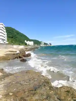 つぶてヶ浦鳥居(伊勢神宮遥拝所)の景色
