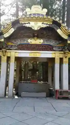 日光東照宮の手水舎