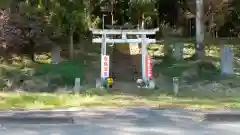 大宮温泉神社の鳥居