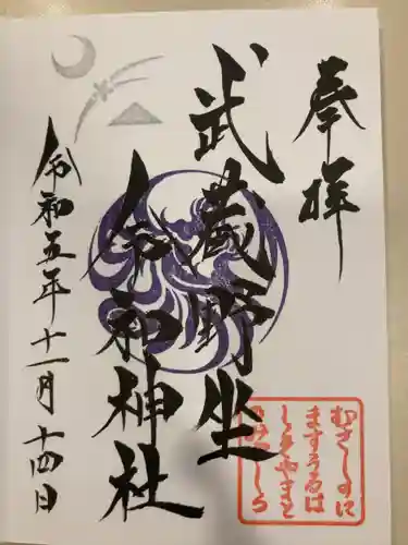 武蔵野坐令和神社(埼玉県)