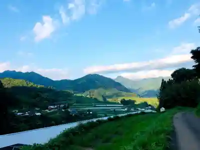 漆島天神の景色