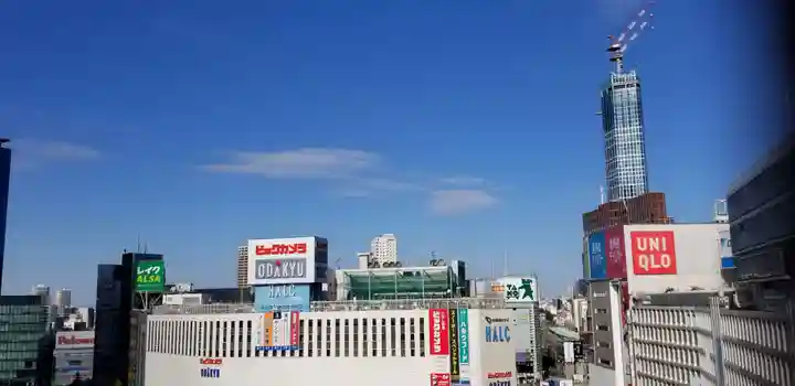 京王開運稲荷大明神の周辺