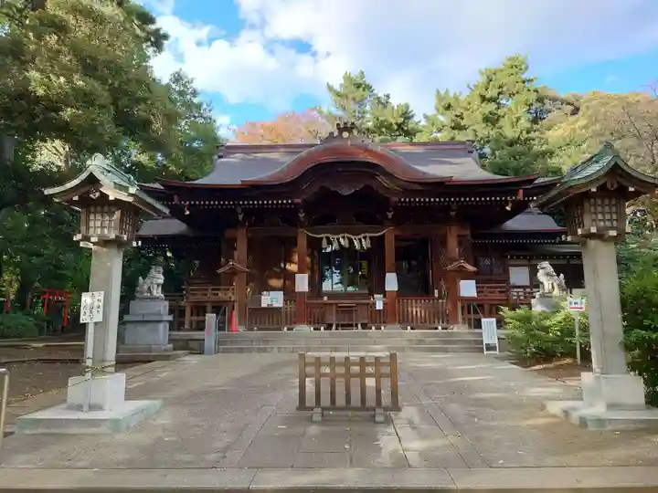 玉川神社の本殿・本堂