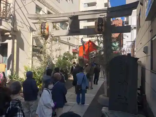 大森鷲神社の鳥居
