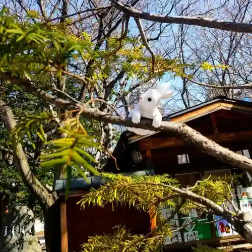 彌彦神社　(伊夜日子神社)の像