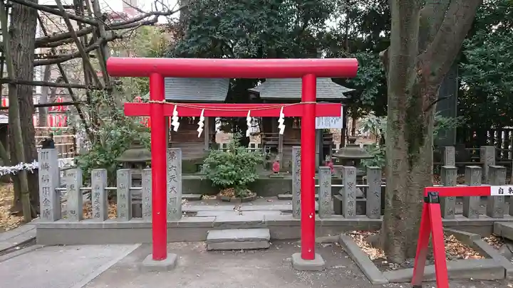 稲毛神社の鳥居