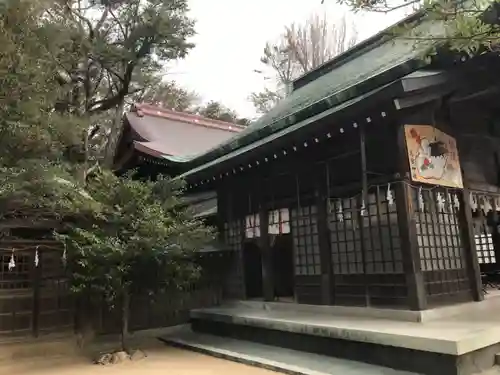 忌宮神社の本殿