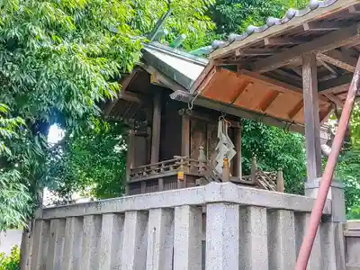 県明社の本殿・本堂