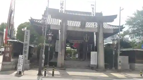 櫛田神社の鳥居