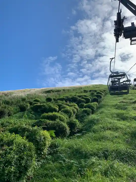 大室山浅間神社の周辺