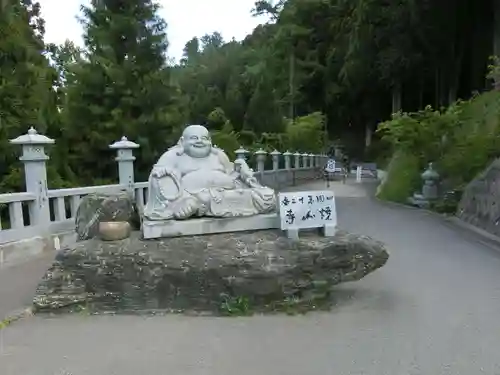 焼山寺の像