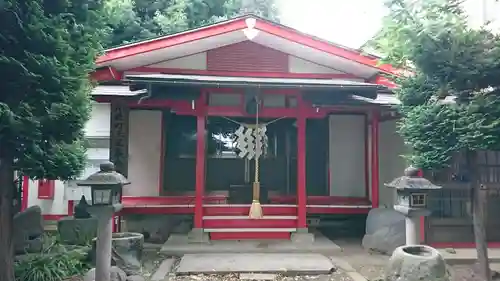 稲荷神社の本殿