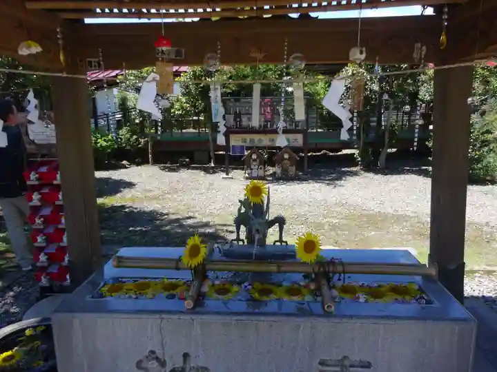 今市報徳二宮神社の手水舎